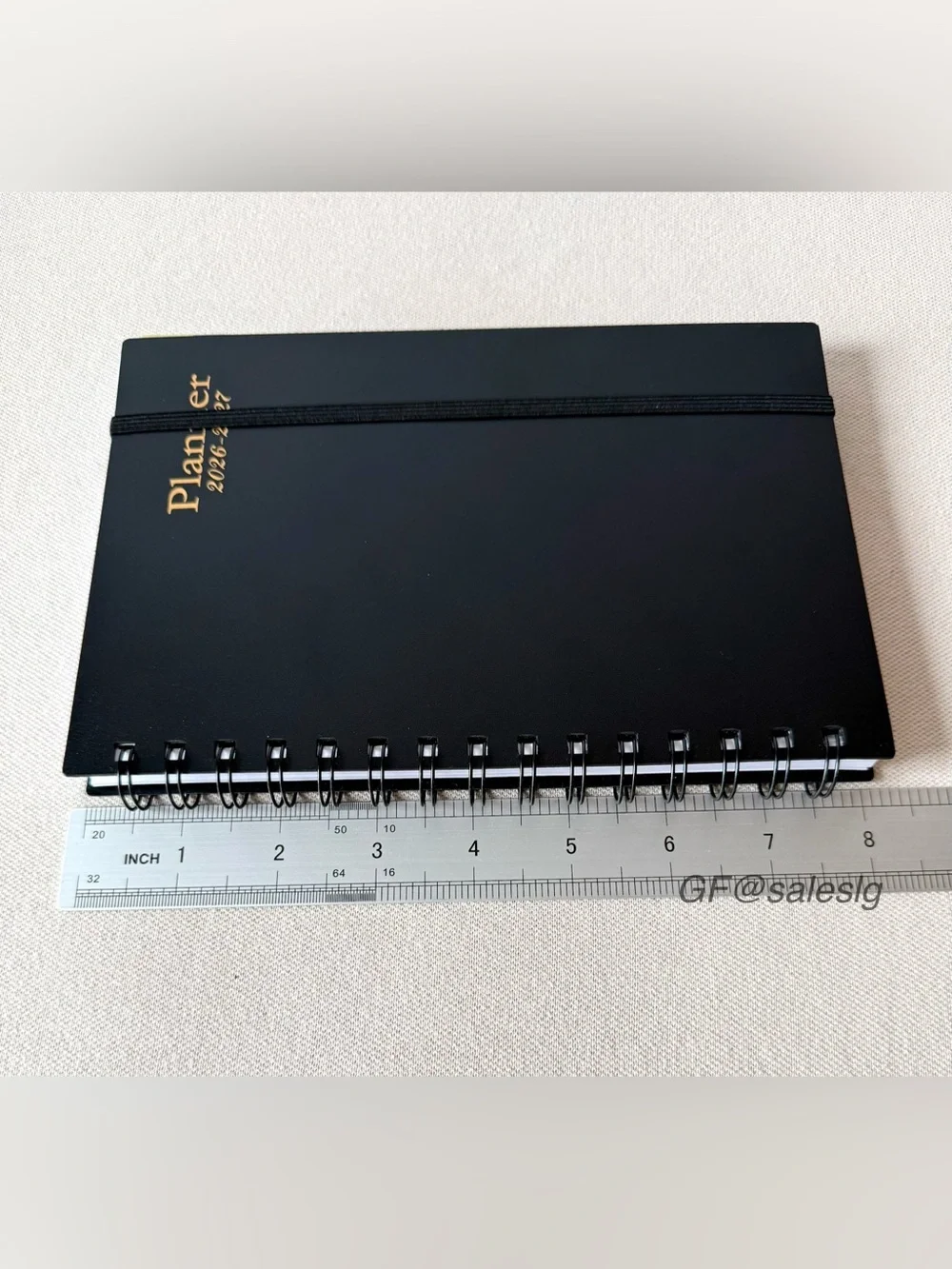 New Black Hard Cover 2026-2027 Planner Gift Set Fits Coach Notebook covers